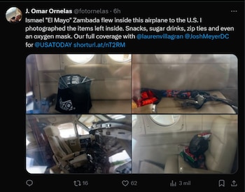 Las imágenes fueron dadas a