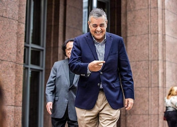 18/03/2026 March 18, 2026: Former U.S. Rep. David Rivera leaves the James Lawrence King Criminal Justice Building in Miami, Florida on Dec. 20, 2022. He is facing charges of operating as an unregistered foreign agent for Venezuela when Nicolas Maduro was president. His trial is scheduled to start Monday, March 23, 2026, in Miami federal court.
POLITICA
Pedro Portal / Zuma Press / Europa Press