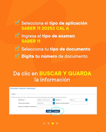 Todos los datos que ingrese, verifique que queden guardados - crédito @Educacionbogota / X