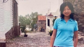 Karina Gao en su adolescencia