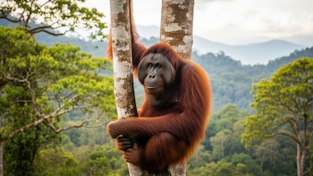 Científicos alertan que una tormenta mató a 58 orangutanes y destruyó más de 8.300 hectáreas de bosque en Sumatra