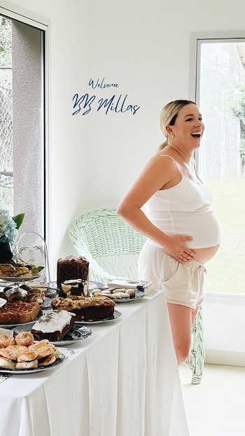 Sofía compartió una postal suya