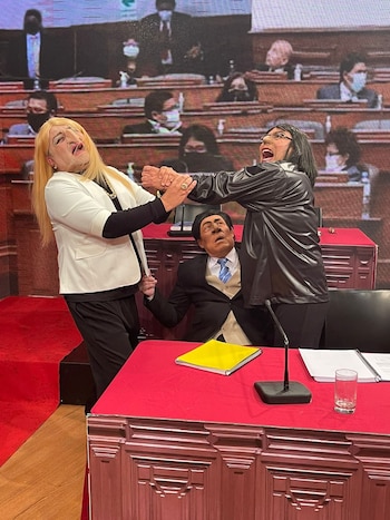 Jorge Benavides y la parodia