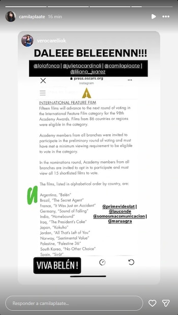 El mail que recibieron por