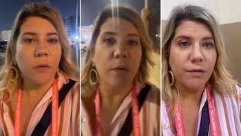 Durante una cobertura en la