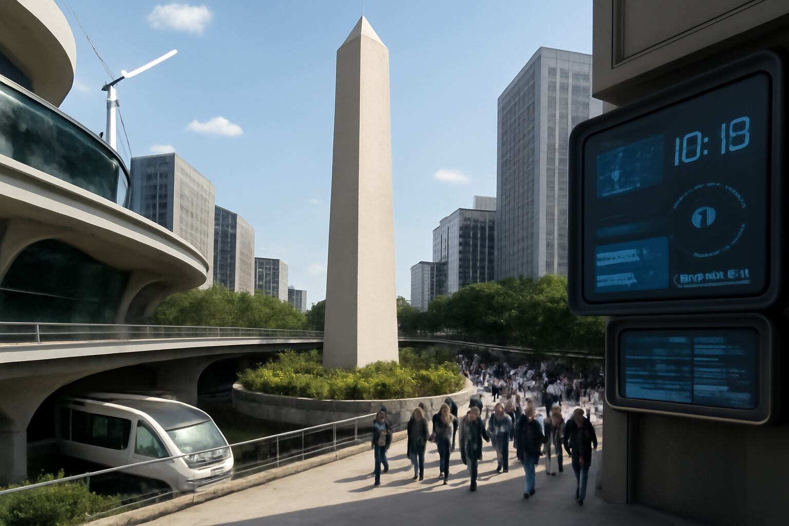 Cómo podría verse en varias décadas la Ciudad de Buenos Aires