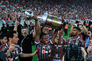 Jhon Arias (c) de Fluminense