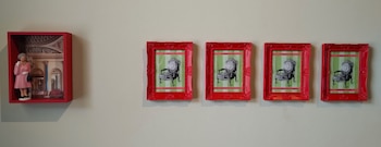 Cuadros de Rosana Fuertes sobre Malvinas