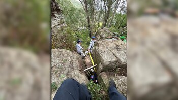 Campbell permaneció consciente durante el