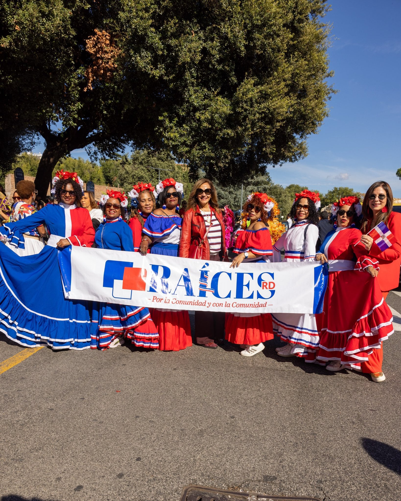 Inauguran la Parada Dominicana en Roma para celebrar las raíces dominicanas y reconocer el aporte de una diáspora. (Foto cortesía Presidencia de la República Dominicana)