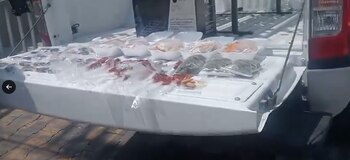 Al parecer, regularmente vendía alimentos