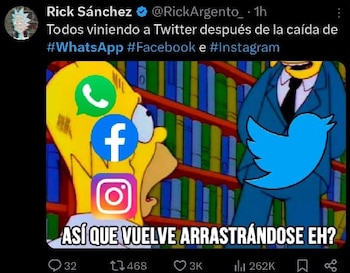 La caída de WhatsApp fue