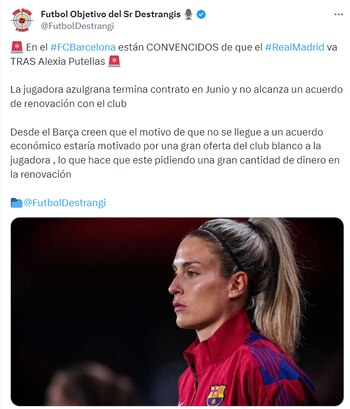 Alexia Putella en la mira del Real Madrid