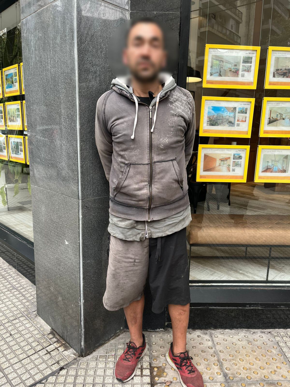 El hombre de 36 años fue trasladado al Hospital Borda para examen psiquiátrico