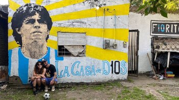 La foto de la pareja