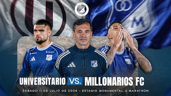Los 'embajadores' se disponen a disputar un amistoso contra Universitario. - Crédito: Millonarios