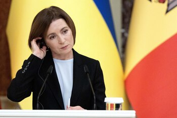 La presidenta prooccidental Maia