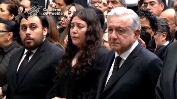 El presidente de México acudió