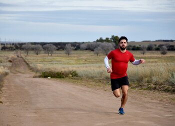 Marcos Marini Rivera entrenando en