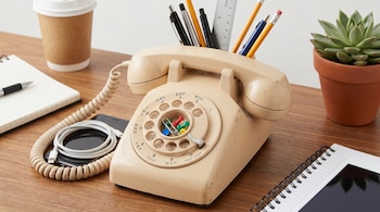 teléfono fijo viejo - teléfono - casa - creatividad - tecnología - 14 de junio