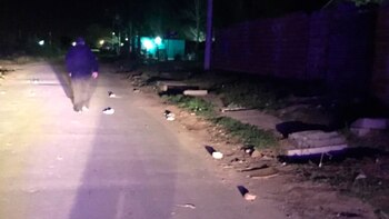 La calle en el barrio