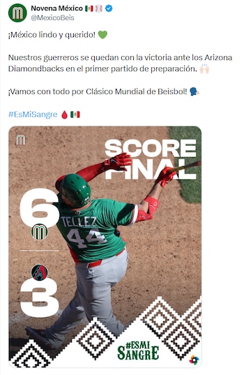 La Selección Mexicana de Beisbol