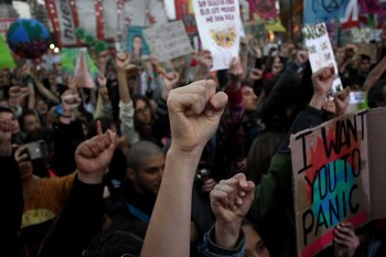 Miles de personas se manifestaron