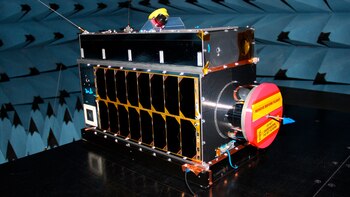 Una foto de GHGSat muestra