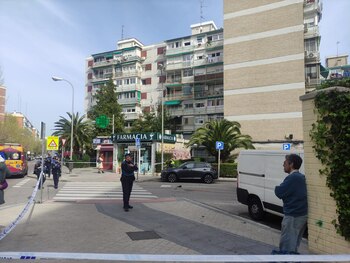 Paso de peatones donde se