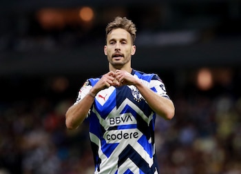Sergio Canales llegó a Monterrey en 2023 y registró 118 partidos, 46 goles y 20 asistencias con Rayados. REUTERS/Henry Romero