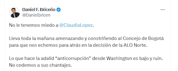 Daniel Briceño en X