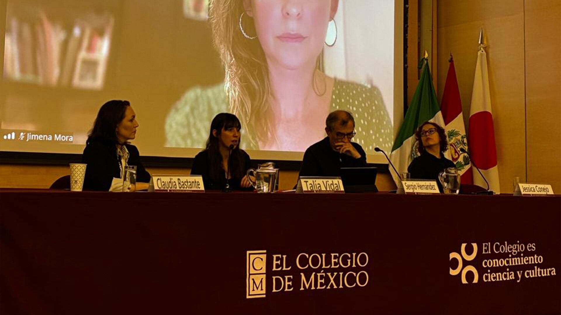 La Embajada de Japón y la Embajada de Perú en México organizaron una proyección de 5 cortometrajes sobre peruanas de ascendencia japonesa, en El Colegio de México Crédito: Especial