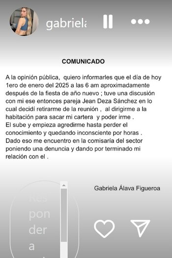 Expareja de Jean Deja lo