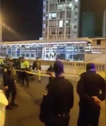 Violenta noche en Barranco: auto