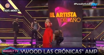 ¿Quién ayudó a Edson Dávila a convertirse en ‘Giselo’? El papel de Gisela Valcárcel en su carrera. Captura: Magaly TV La Firme.