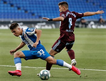 El centrocampista del RCD Espanyol,