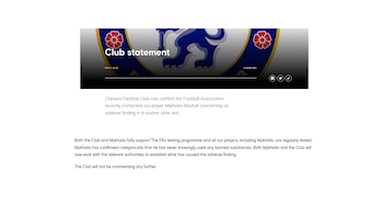 El comunicado del Chelsea