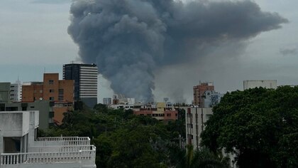 Nueva quema en Parque Isla Salamanca se observa desde Barranquilla