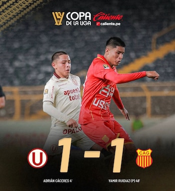 Universitario empató con Atlético Grau y quedó eliminado de la Copa de la Liga 2026.
