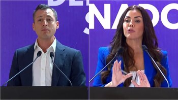 Karina Barrón denuncia a Luis