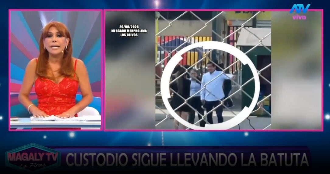 Magaly Medina acusa a Óscar Custodio de intentar “lavarse las manos” tras anunciar su retiro de La Bella Luz. Captura: Magaly TV La Firme.