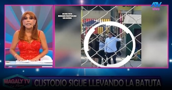 Magaly Medina acusa a Óscar Custodio de intentar “lavarse las manos” tras anunciar su retiro de La Bella Luz. Captura: Magaly TV La Firme.