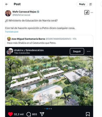 María Fernanda Carrascal defendió