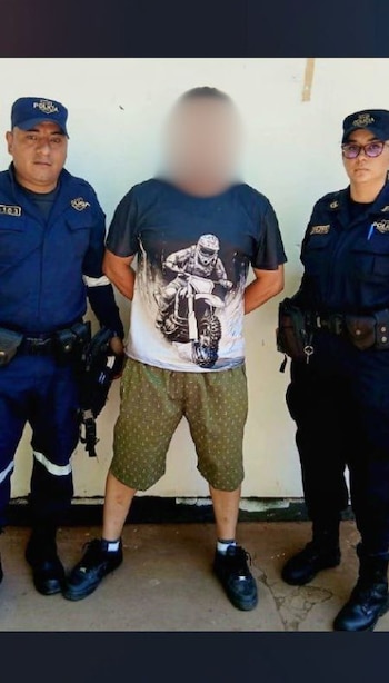 La PNC identificó a René Alejandro C., como presunto responsable, y confirmó su remisión a la justicia salvadoreña. (Cortesía: Policía Nacional Civil)