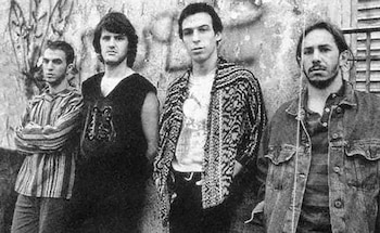 Los Piojos en sus inicios,