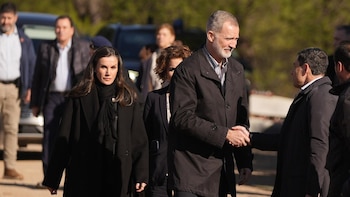 Los Reyes Felipe y Letizia