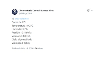 El pronóstico de las 7,