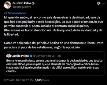 Las opiniones contrapuestas de un