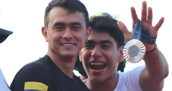 Ángel Barajas acompañado por Jossimar