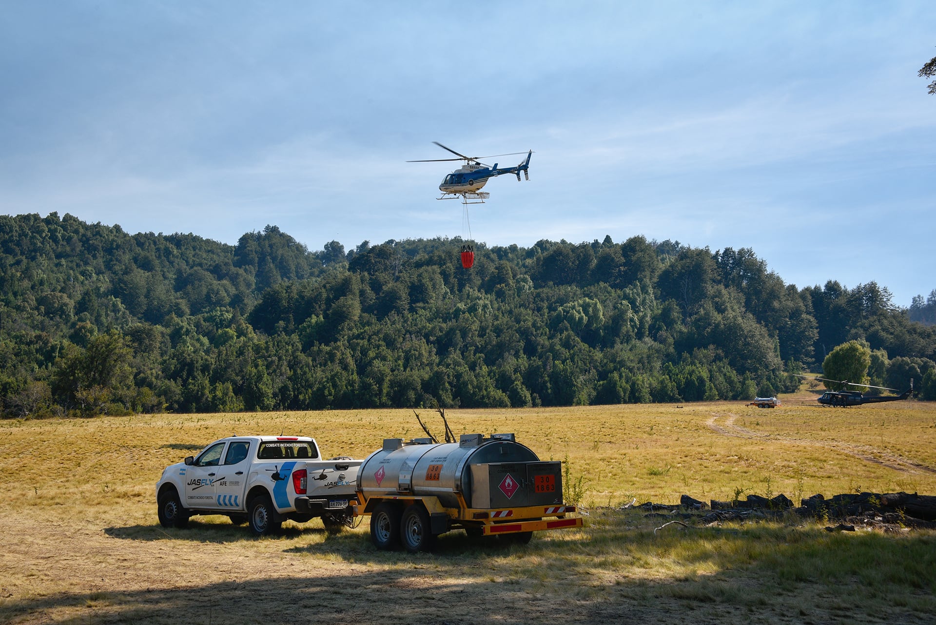 El operativo movilizó a 247 personas, en coordinación con la Agencia Federal de Emergencias (AFE) del Ministerio de Seguridad de la Nación y el Gobierno de la provincia del Chubut (Foto: Parque Nacional Los Alerces)